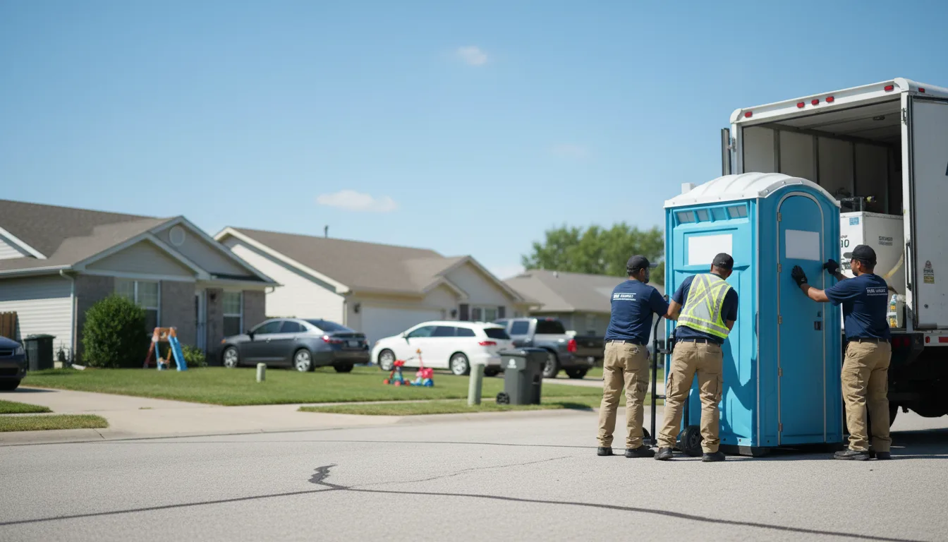 Standard Porta Potty Rentals in Strawn, IL near me